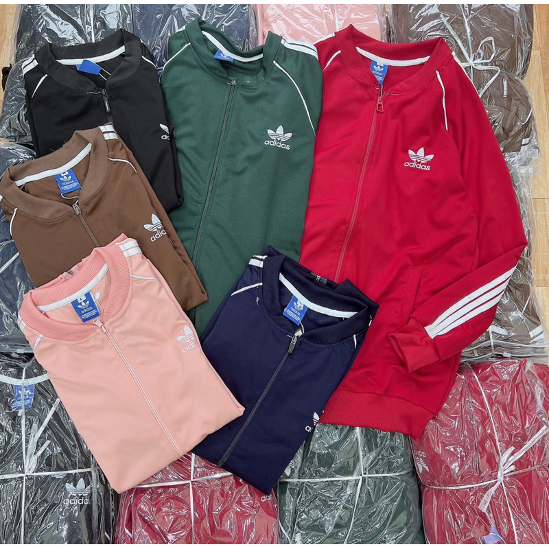 ÁO KHOÁC UMI LOGO BA LÁ DAS VIỀN TRẮNG 6 MÀU