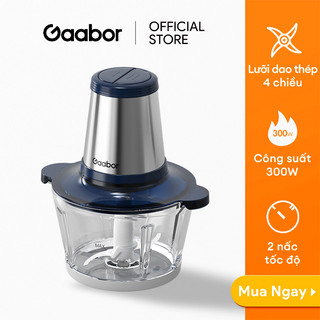 Máy xay thịt thực phẩm đa năng MG20M-BE01A Gaabor công suất 300W, cối thủy tinh, xanh biển sâu DEEP SEA huyền bí