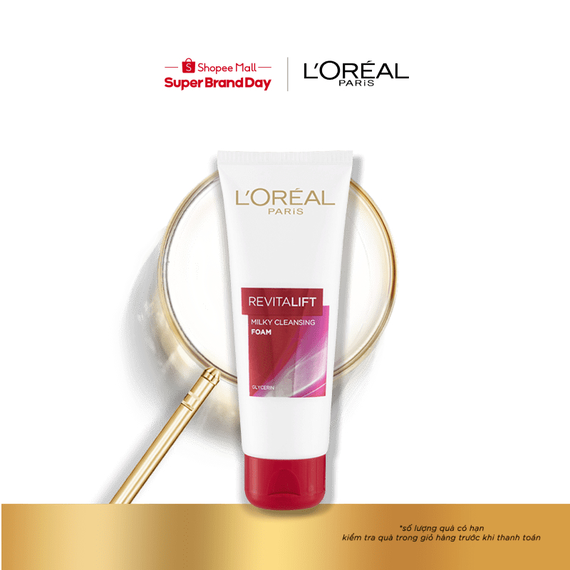 Sữa Rửa Mặt Làm Sạch Và Săn Chắc Da L’Oreal Paris Revitalift 100ml