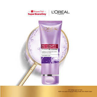 Sữa rửa mặt cấp ẩm L'Oreal Paris Revitalift Hyaluronic Acid 100ml