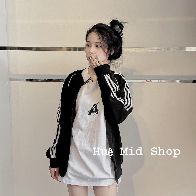 ÁO KHOÁC UMI LOGO BA LÁ DAS VIỀN TRẮNG 6 MÀU