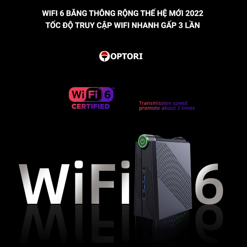 Máy tính đồ họa – PC Gaming – NUC AMD Ryzen9 6900HX 8 cores 16 threads 4.9Ghz