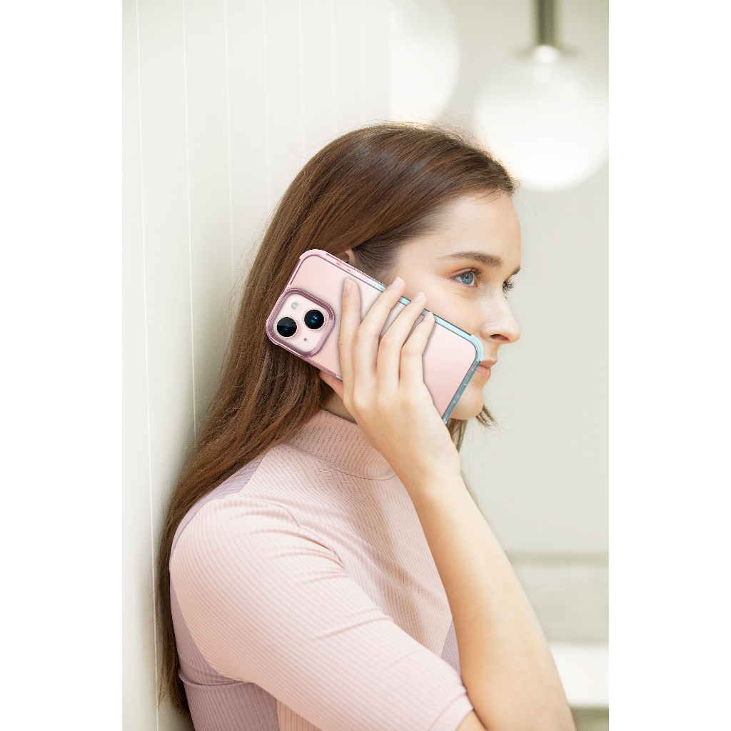 Ốp UNIQ Hybrid Magclick Charging Combat Duo Dành Cho iPhone 15 Tương Thích Sạc Không Dây Và Chống Rơi Cấp Độ Quân Sự