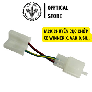 Giắc chuyển cục chớp xi nhan hazard điện tử cho xe honda winner x, vario, sh - 2 chân sang 3 chân