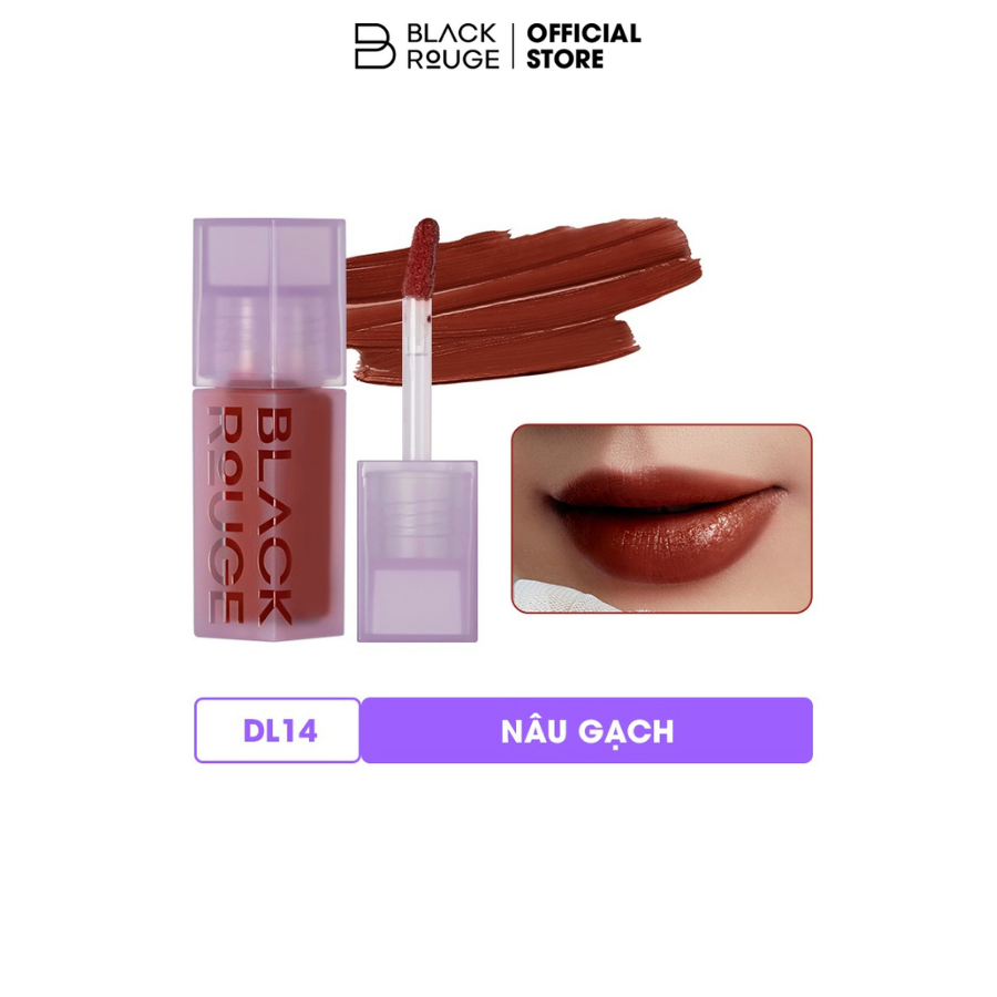 [Lê Hà Trúc] Son Kem Black Rouge Double Layer Over Velvet Ver.2 31.6g