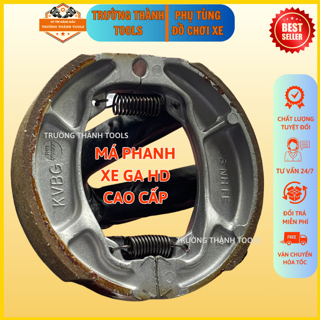 Má phanh xe ga cao cấp, Bố Thắng Honda ABL/Vision/Lead/Sh - TRƯỜNG THÀNH TOOLS