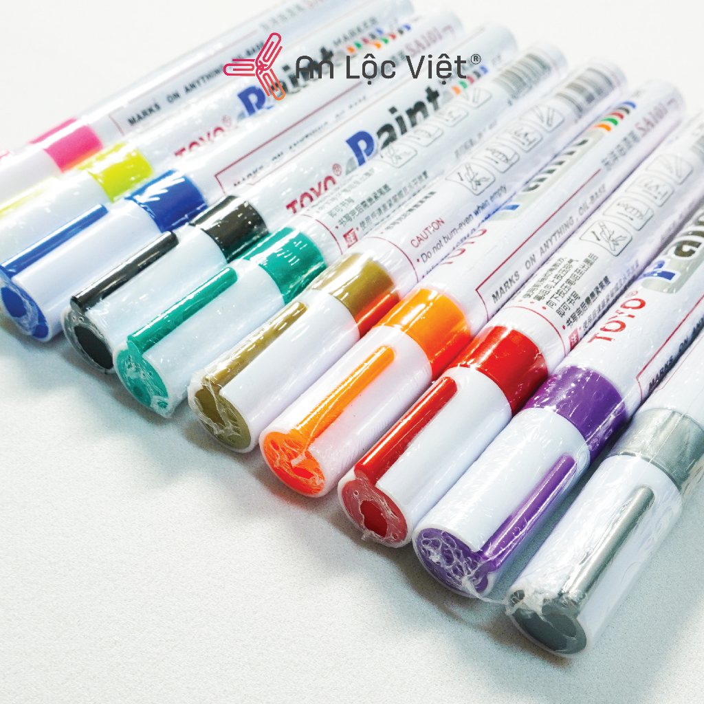 BÚT SƠN TOYO Paint Marker SA101 đa năng, viết trên mọi chất liệu như kính, đá, gỗ, kim loại, nhựa,.
