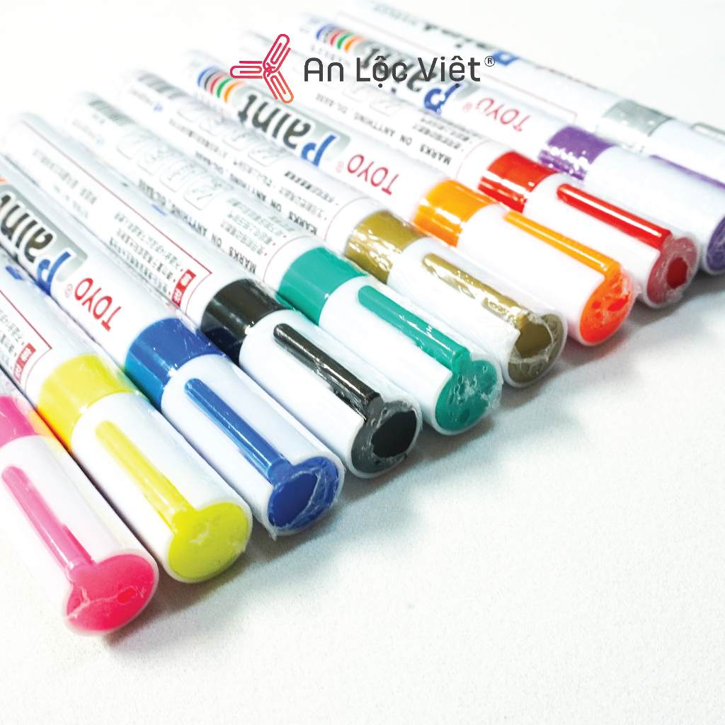 BÚT SƠN TOYO Paint Marker SA101 đa năng, viết trên mọi chất liệu như kính, đá, gỗ, kim loại, nhựa,.