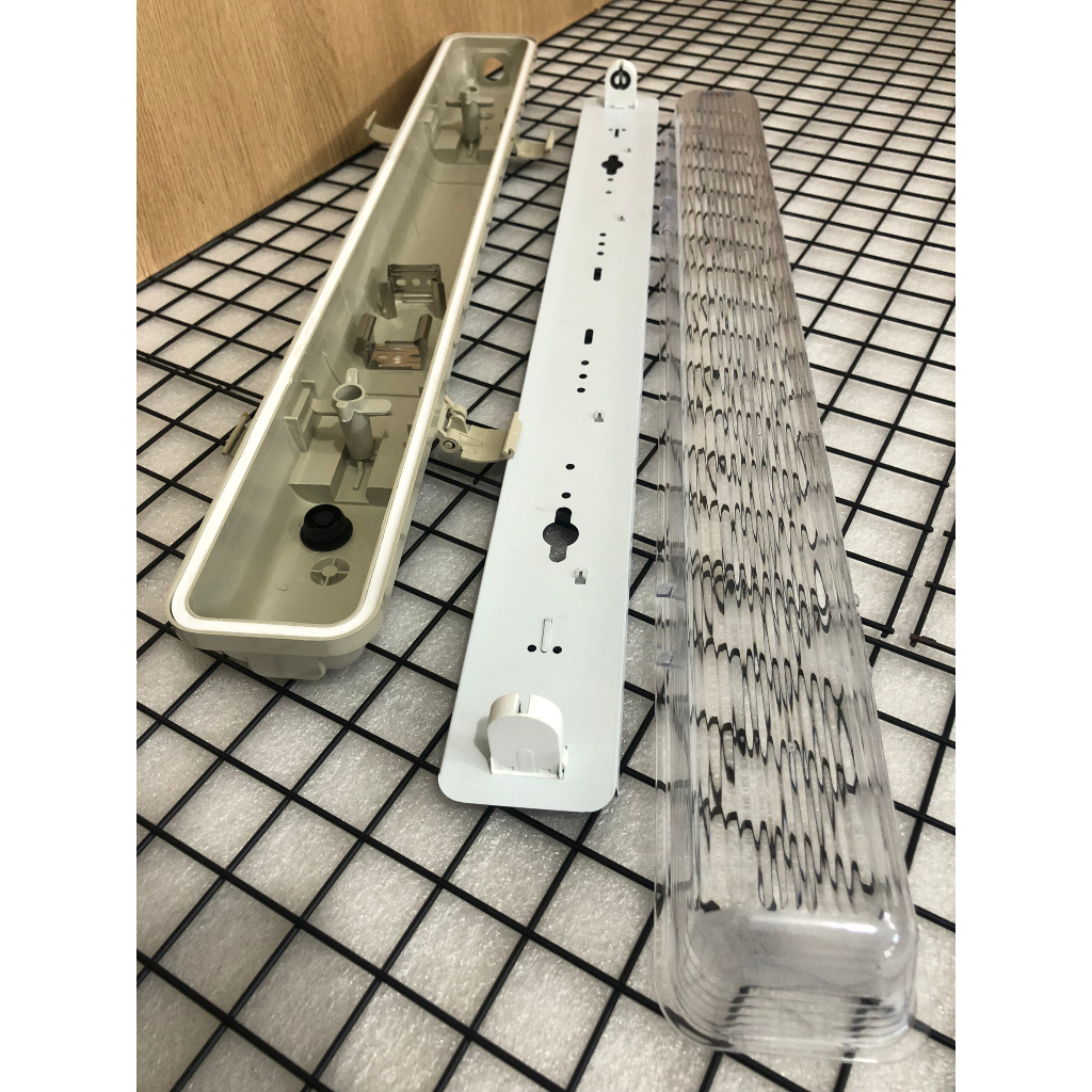 Máng đèn led chống thấm đơn 0.6M, 1.2M - Máng Đèn LED Chống Thấm Đơn 0.6m 1.2M AD-C1-120-60