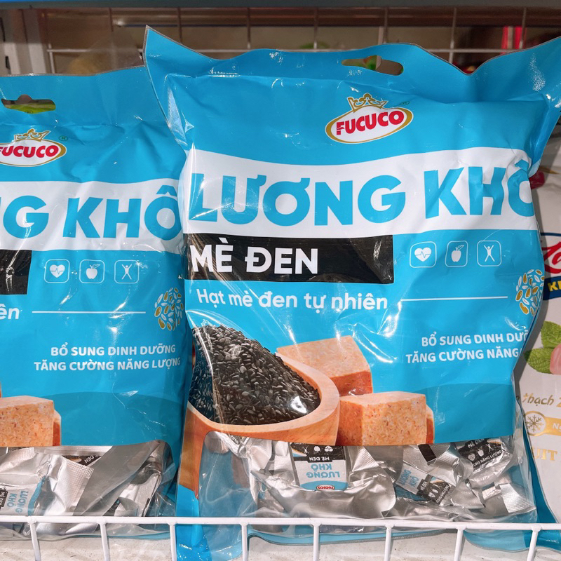 Lương Khô Fucuco Hạt Điều, Óc Chó, Hạnh Nhân, Socola Gói 400gam