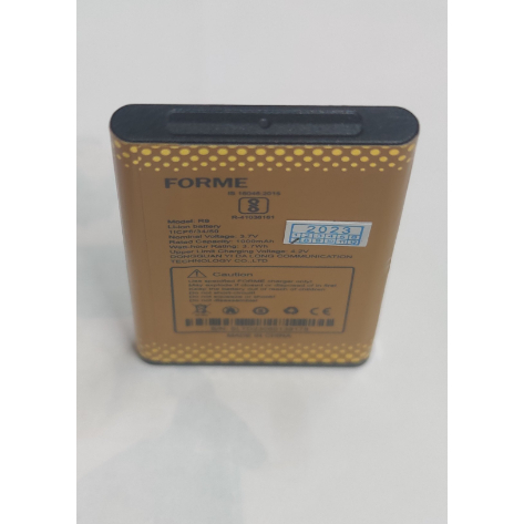 Pin Forme N82, dung lượng pin 1000mAh