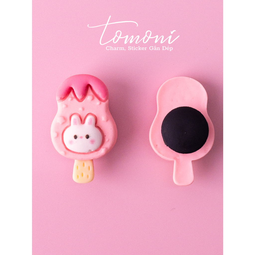 Sticker Dép, Charm Hình Gắn Trang Trí Dép Dễ Thương - HQ20