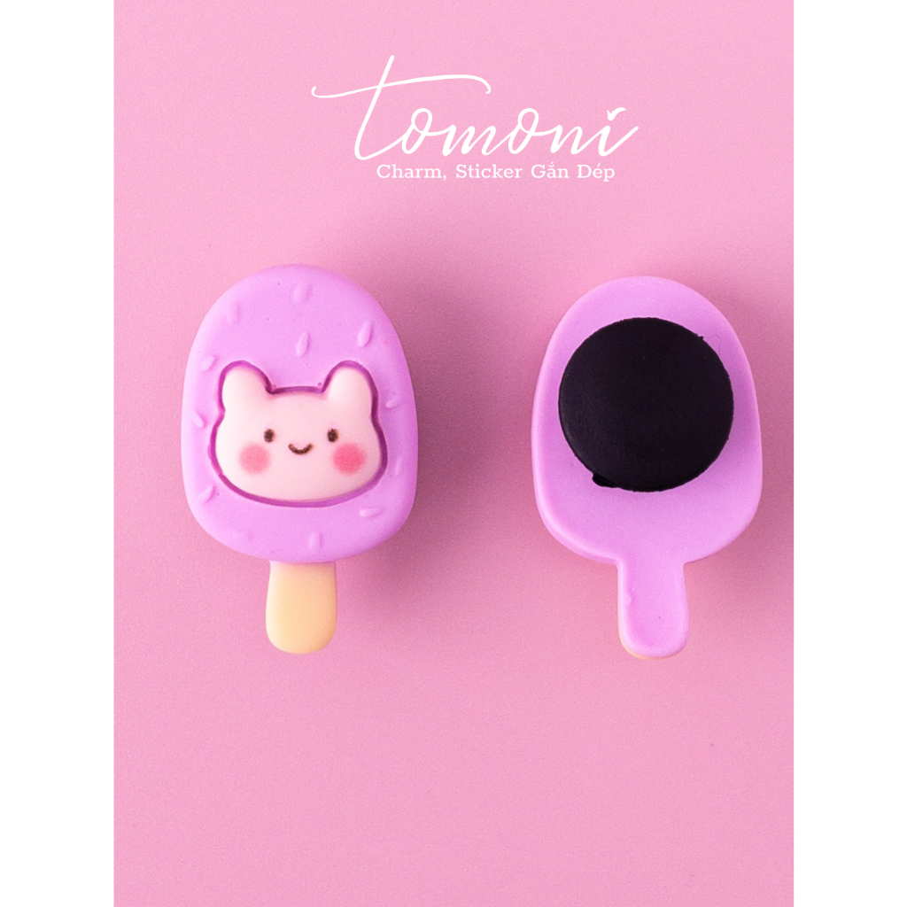 Sticker Dép, Charm Hình Gắn Trang Trí Dép Dễ Thương - HQ20