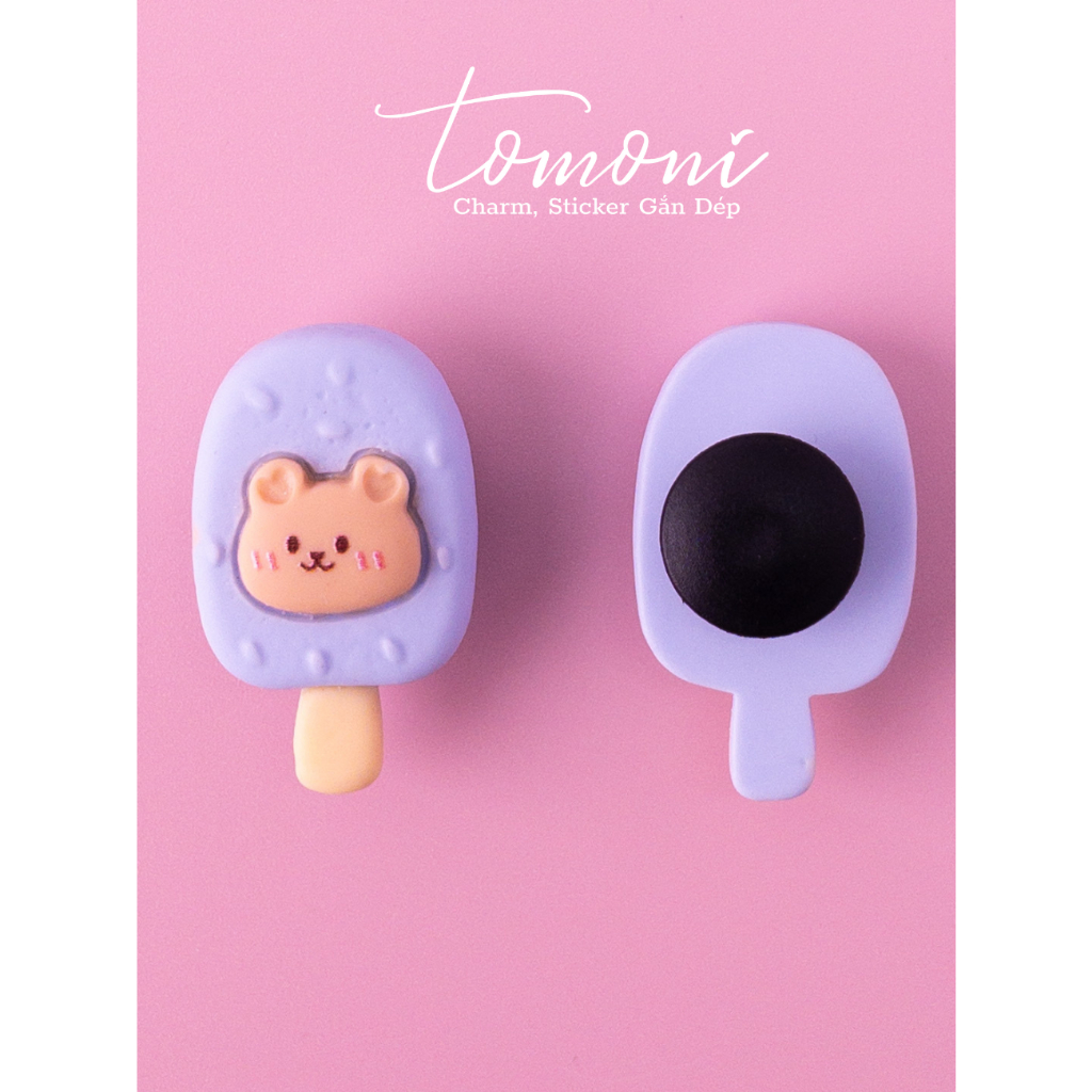 Sticker Dép, Charm Hình Gắn Trang Trí Dép Dễ Thương - HQ20