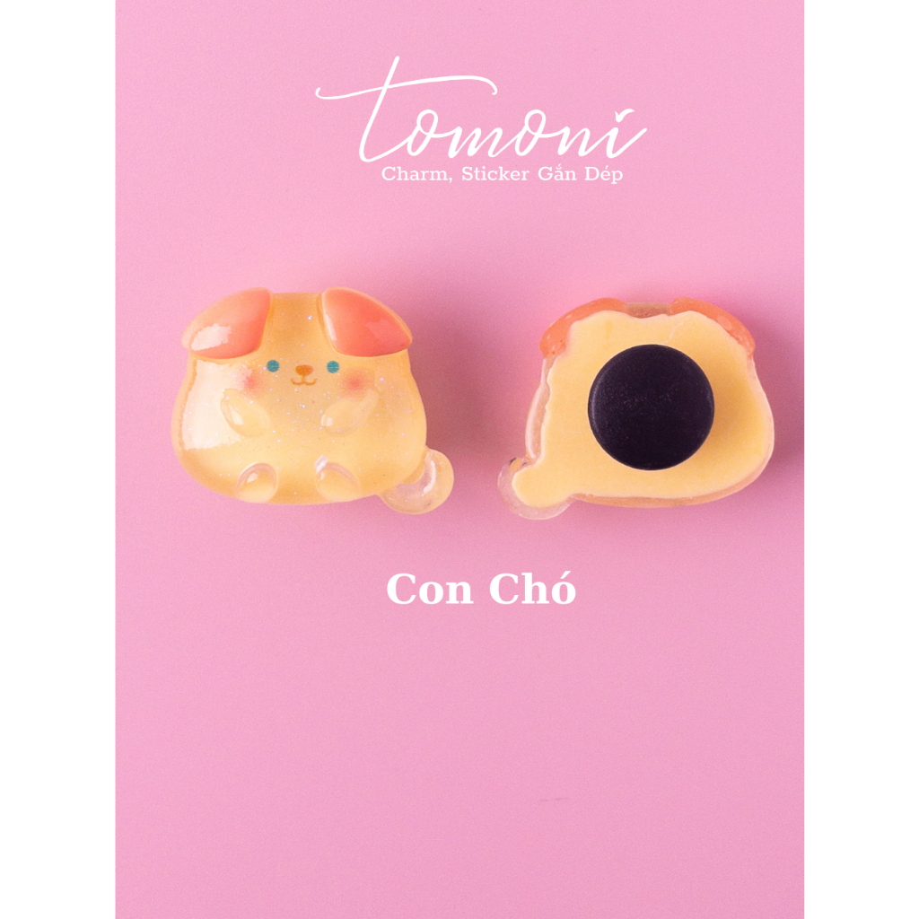 Jibbitz Crocs, Charm, Sticker Dép Hình 12 Con Giáp HQ94