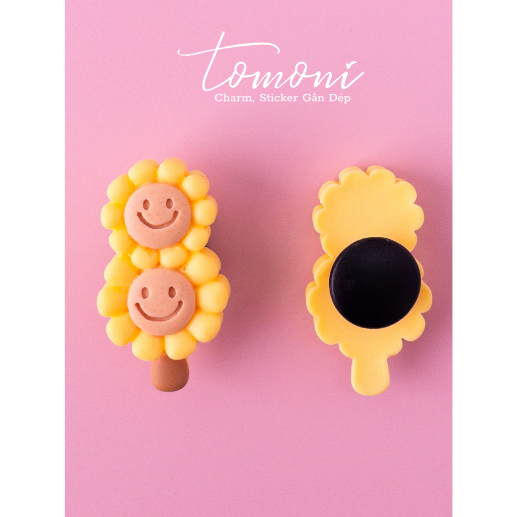 Sticker Dép, Charm Hình Gắn Trang Trí Dép Dễ Thương - HQ20