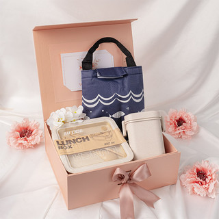 Set quà tặng - kỷ niệm Lunch Box - Quà tặng ý nghĩa dành tặng bạn gái, người thân yêu cực kì tinh tế