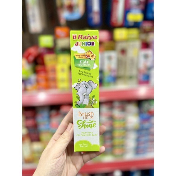 Kem đánh răng trẻ em cao cấp RAIYA JUNIOR tuýp 75g
