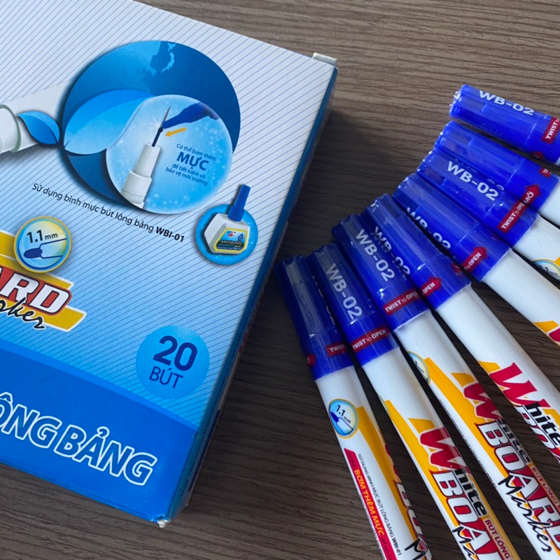 Bút lông bảng WB-02 dùng viết bảng học sinh