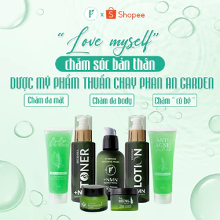 Trọn bộ quà tặng 7 sản phẩm chăm sóc "Love Myself" dược mỹ phẩm thuần chay PA Garden