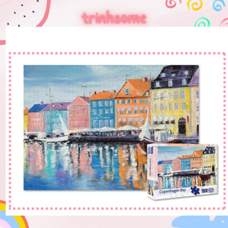 Tranh ghép hình 1000 mảnh gỗ Bộ đồ chơi xếp hình Puzzle 1000 mảnh gỗ