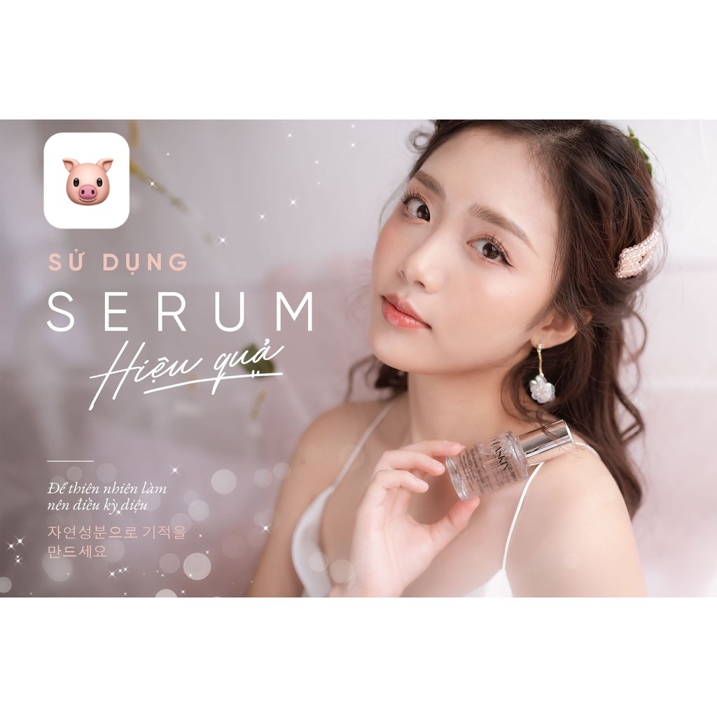 Tinh chất HA đậm đặc & Vitamin B5, cấp nước tầng sâu, phục hồi hàng rào da LASKIN Hyaluronic Serum