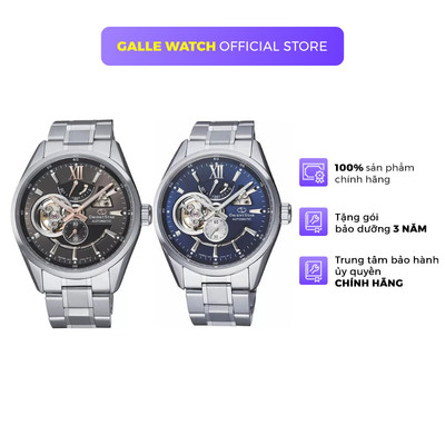 Đồng hồ cơ nam Orient Star Watch Joker Skeleton RE-AV000 thiết kế lộ máy mặt kính Sapphire dây thép đeo tay chính hãng