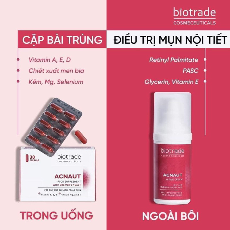 Kem chấm mụn viêm Biotrade Active cream 30ml