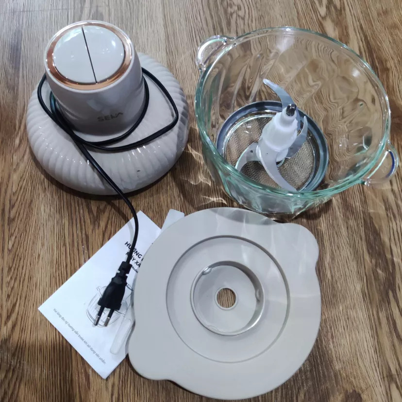 Máy xay thịt đa năng SEKA SK2286 dung tích 2L, công suất 500W, an toàn tiện lợi, bảo hành 12 tháng