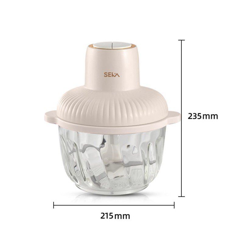 Máy xay thịt đa năng SEKA SK2286 dung tích 2L, công suất 500W, an toàn tiện lợi, bảo hành 12 tháng