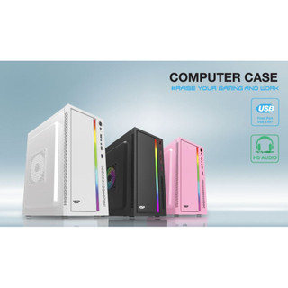 Vỏ Case VSP V206 WHITE (OPTION FAN)