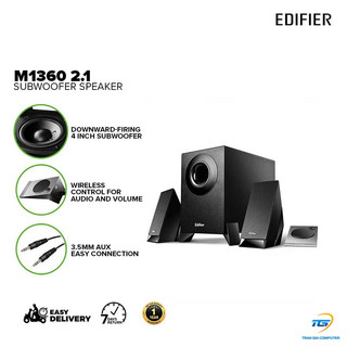 Loa máy tính 2.1 EDIFIER M1360 màu đen