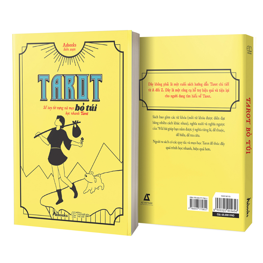 Sách - Tarot Bỏ Túi - Sổ Tay Từ Vựng Và Mẹo Học Nhanh Tarot