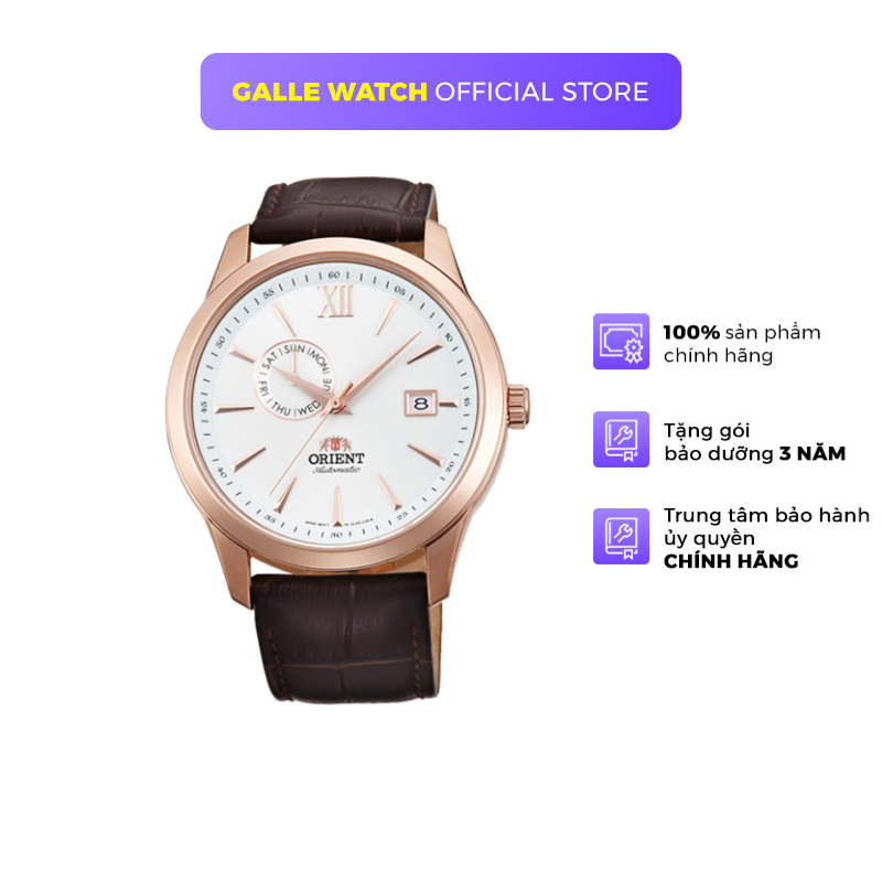 Đồng hồ cơ nam Orient FAL00004W0 mặt kính cứng chống va đập, chống nước 5 ATM, dây da thời trang cao cấp, chính hãng