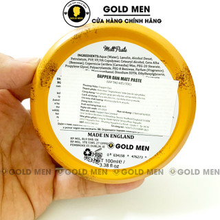 Sáp vuốt tóc Dapper Dan Matt Paste