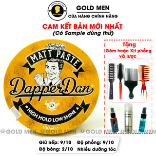 Sáp vuốt tóc Dapper Dan Matt Paste