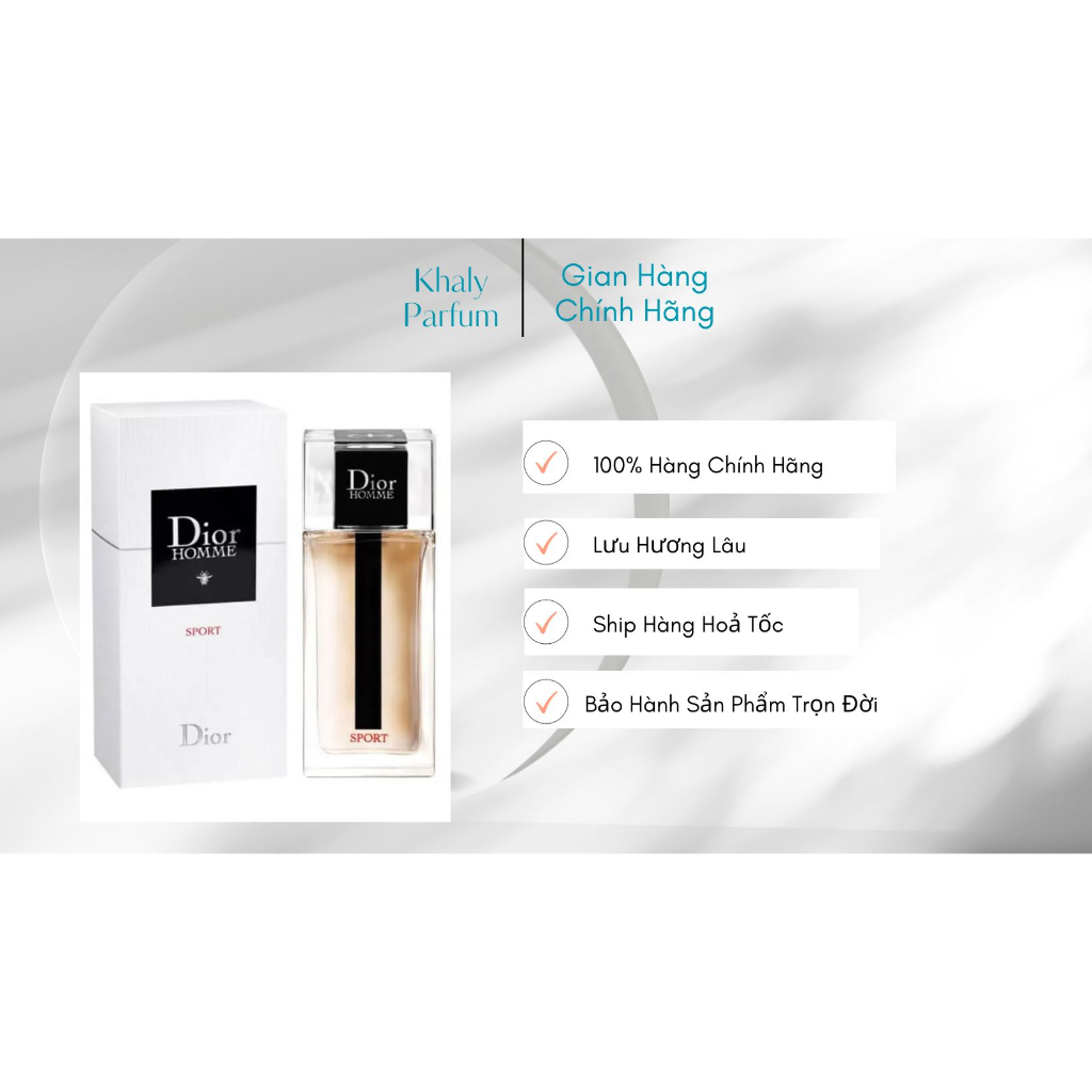 Nước Hoa Nam 𝗗𝗶𝗼𝗿 Homme Sport, Tuyệt Tác dành cho phái mạnh