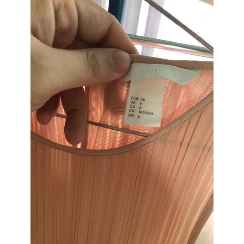 Váy chiffon maxi H&M auth sz S