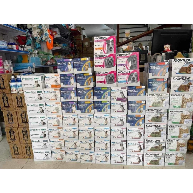 NexGard và NexGard Spectra - diệt Ve Rận Bọ Chét Ghẻ Demodex trên Chó