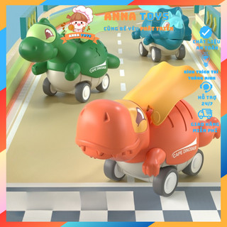 Xe đồ chơi khủng long anna toys xe ô tô đồ chơi khủng long mô hình khủng long vui nhộn cho bé