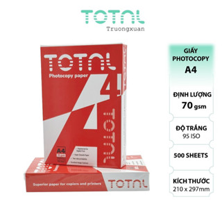 Giấy A4 TOTAL định lượng 70gsm x 500 tờ