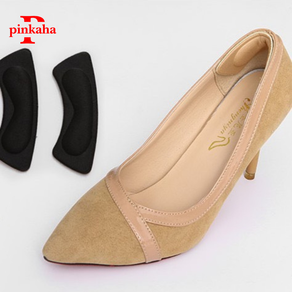 Miếng lót gót giày bảo vệ gót sau 4D cao cấp, chống thốn và trầy chân - lót giày PINKAHA