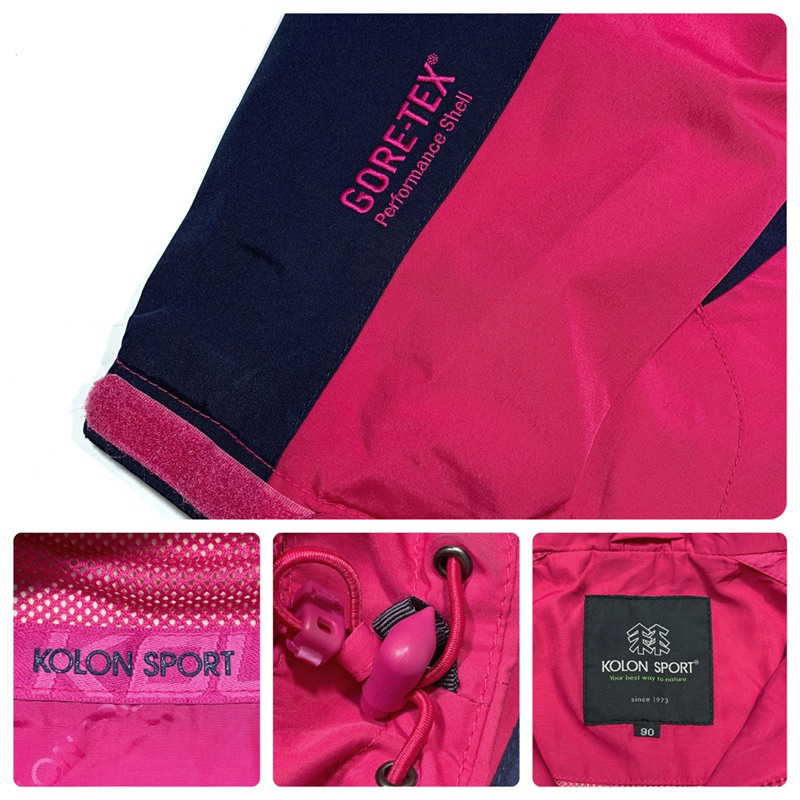 Áo khoác chống thấm 2hand tuyển Khabi Vintage