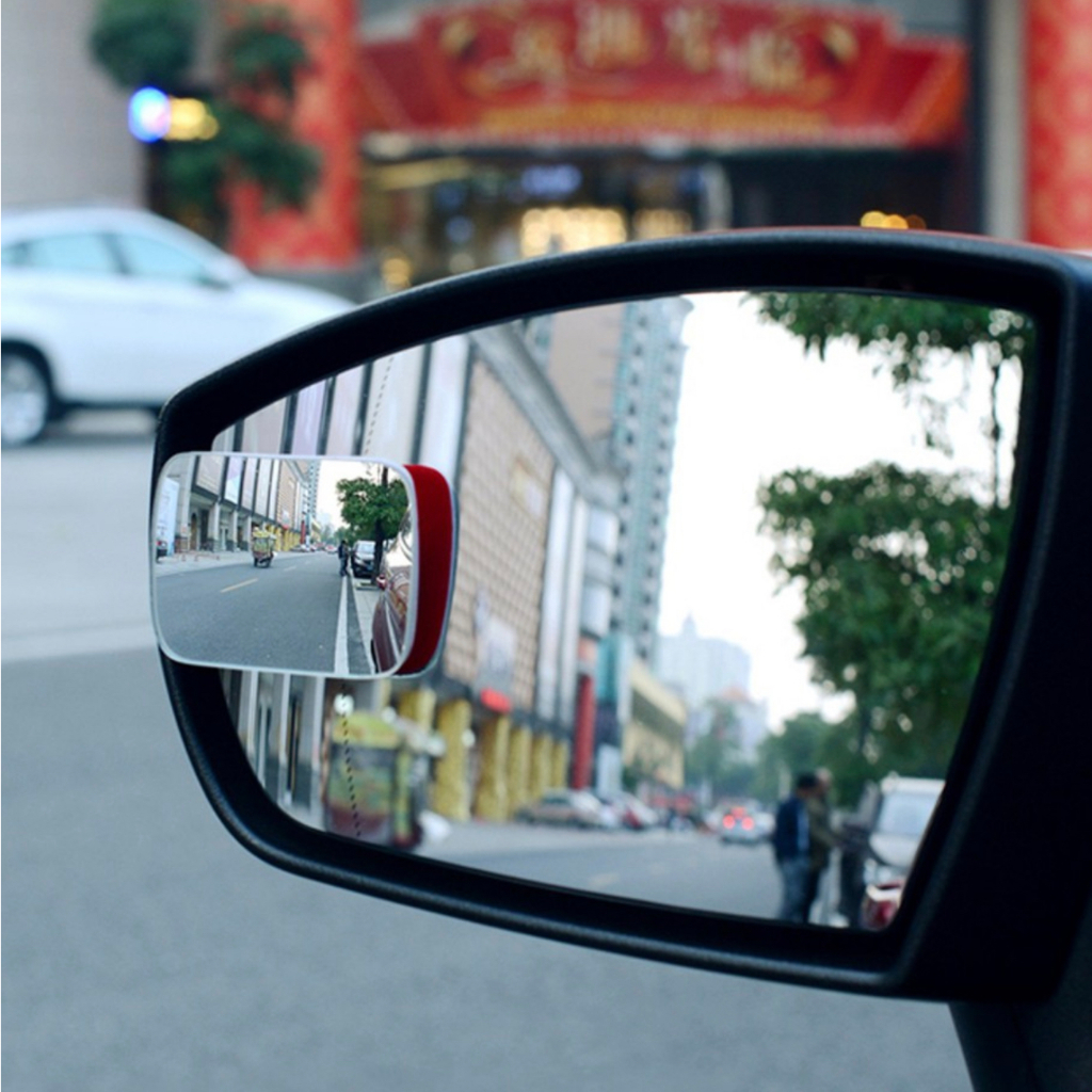 Bộ 2 Gương Cầu Lồi 360 Độ Gắn Gương Chiếu Hậu Ô Tô