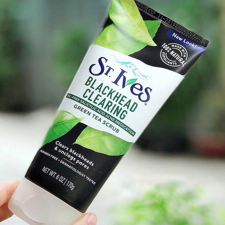 Sữa Rửa Mặt Tẩy Tế Bào Chết St. Ives Giảm Mụn 90g Và 170g