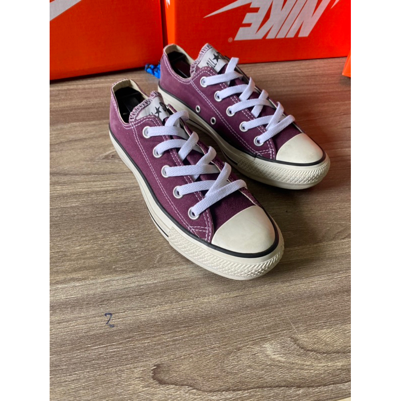 GIÀY CONVERSE CỔ THẤP SIZE 36.5-37/23cm (real 2hand)