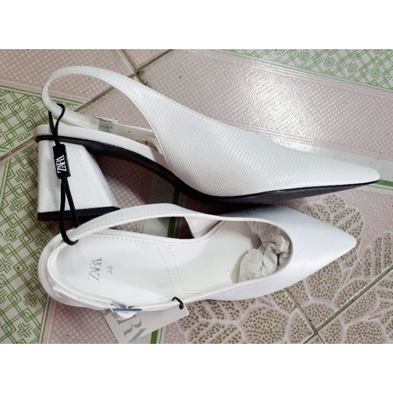 Giày cao gót Zara mũi nhọn chính hãng size 38