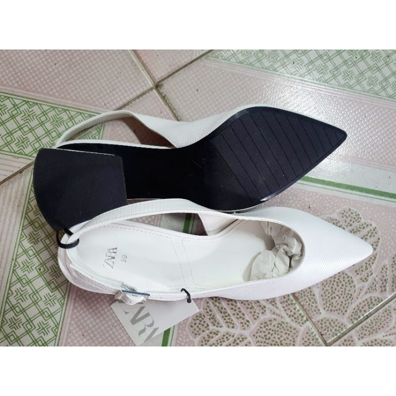 Giày cao gót Zara mũi nhọn chính hãng size 38