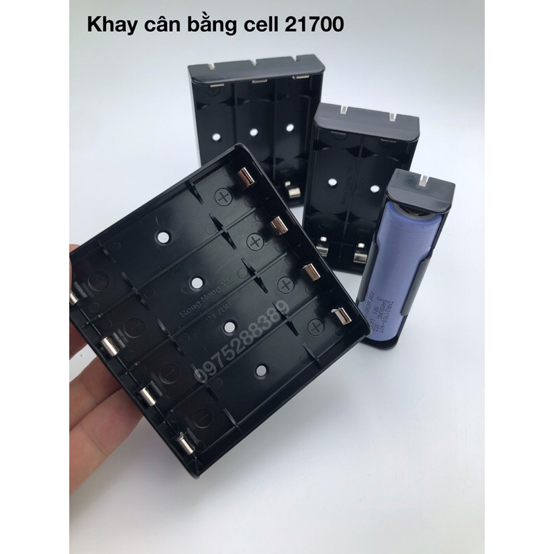 Khay cân bằng cell pin 21700 nhựa ABS siêu đẹp, siêu bền