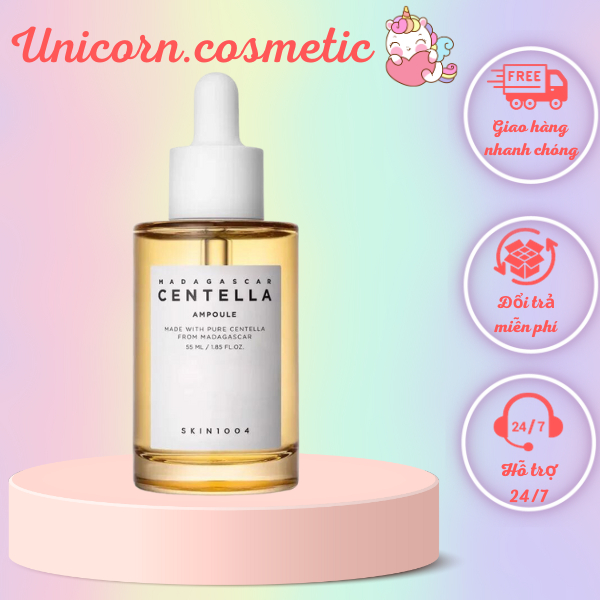 Serum Rau Má Madagascar Centella Ampoule Skin1004 55ml - Giảm Mụn - Phục Hồi Da
